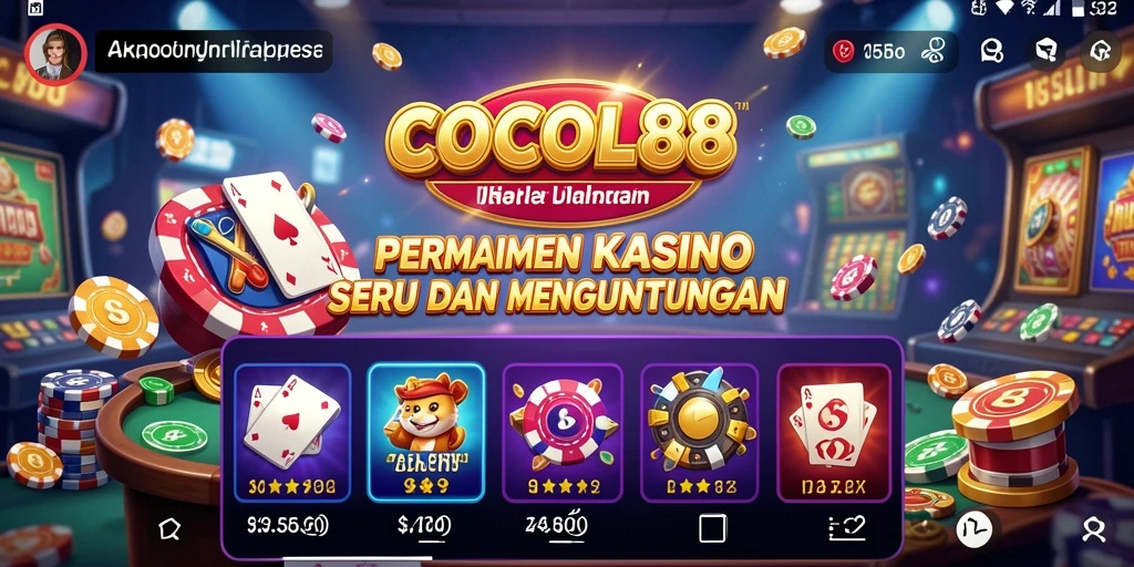 Tampilan gameplay seru COCOL88 yang menegangkan.