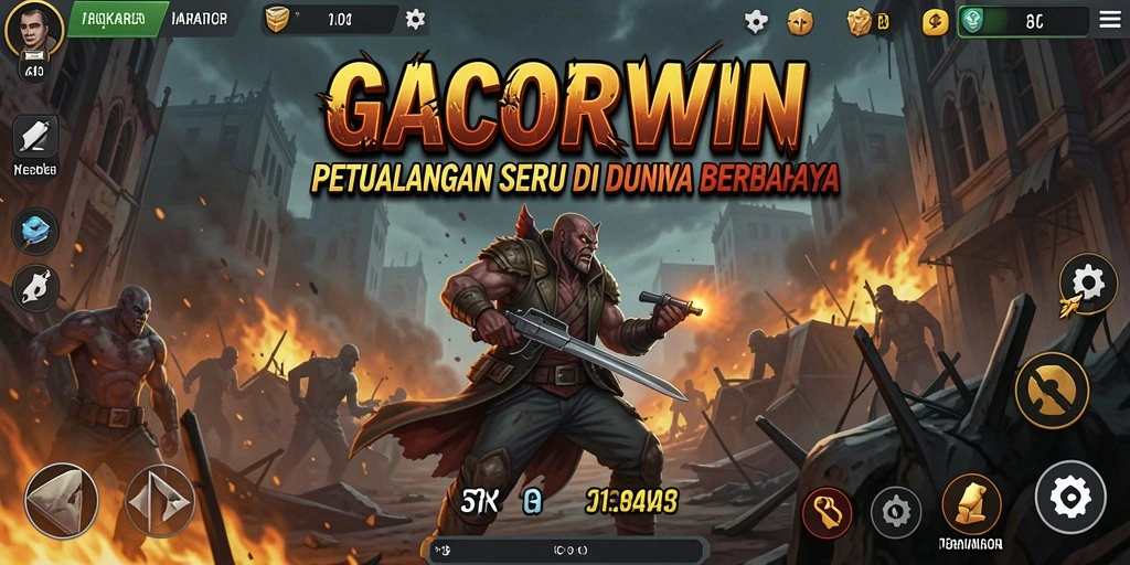 Tangkapan layar GACORWIN menampilkan aksi petualangan yang mendebarkan dan grafis yang luar biasa.