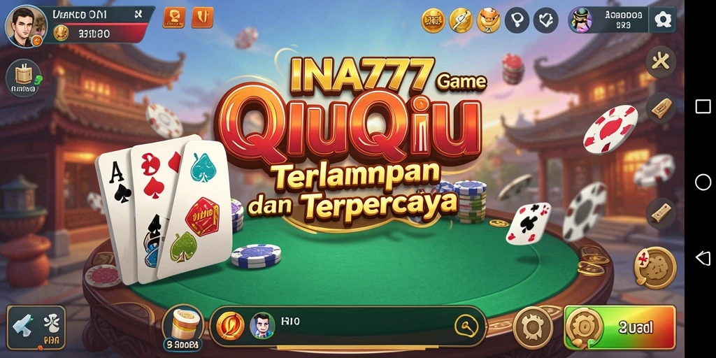 Tampilan menarik dan gameplay seru dari INA777 dalam QiuQiu.