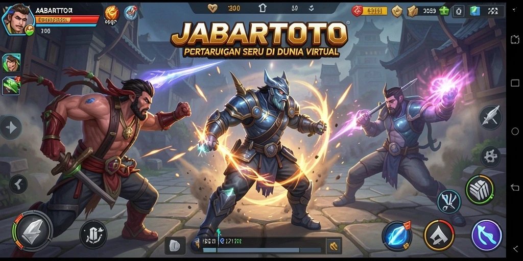 Tangkapan layar JABARTOTO menunjukkan aksi pertarungan yang mendebarkan.