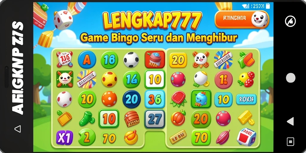 Tampilan gameplay seru dari LENGKAP777 yang memukau.