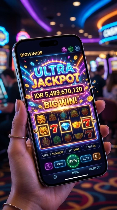 Tampilan antarmuka pengguna bigwin189 yang sederhana dan menarik.